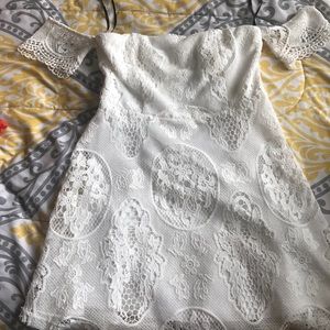 Forever 21 white dress